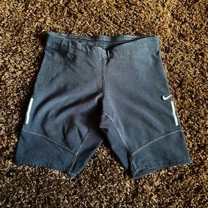 Nike Dri-Fit Compression Running Shorts black in size XS